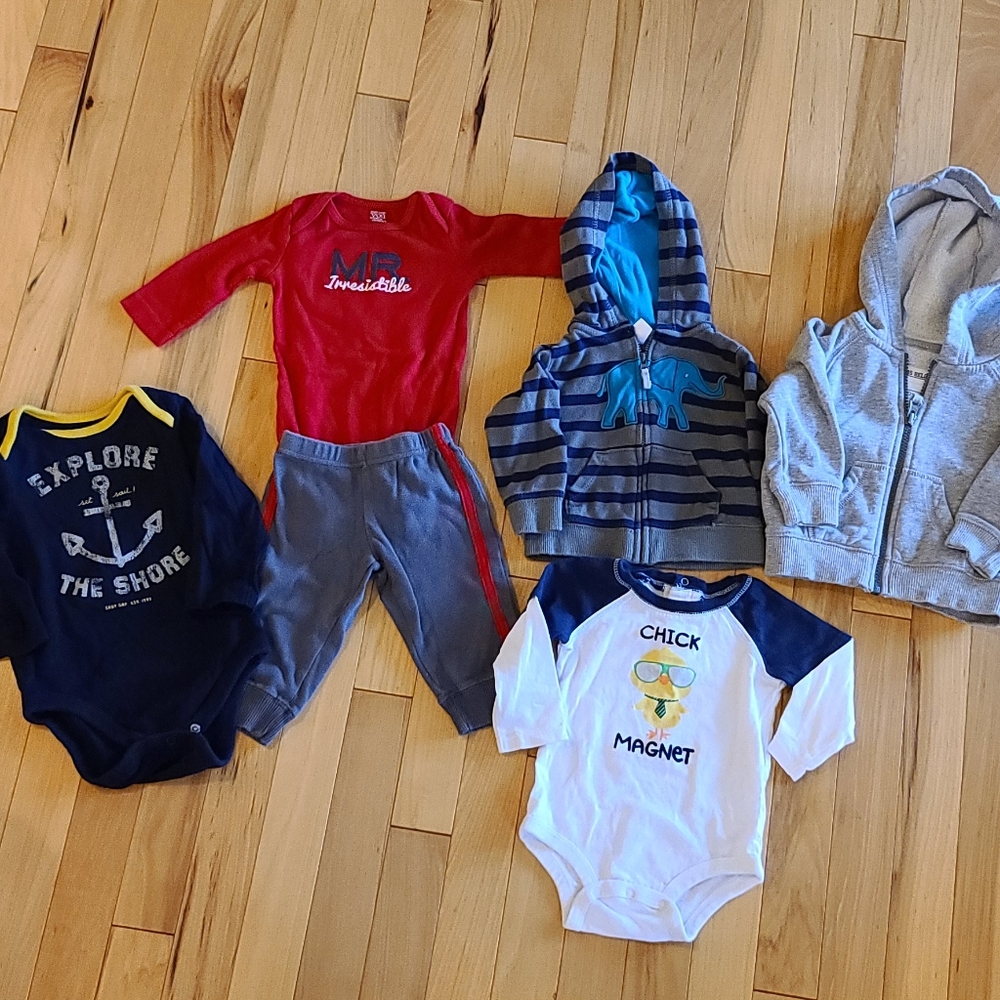 Lot of 6 month tops